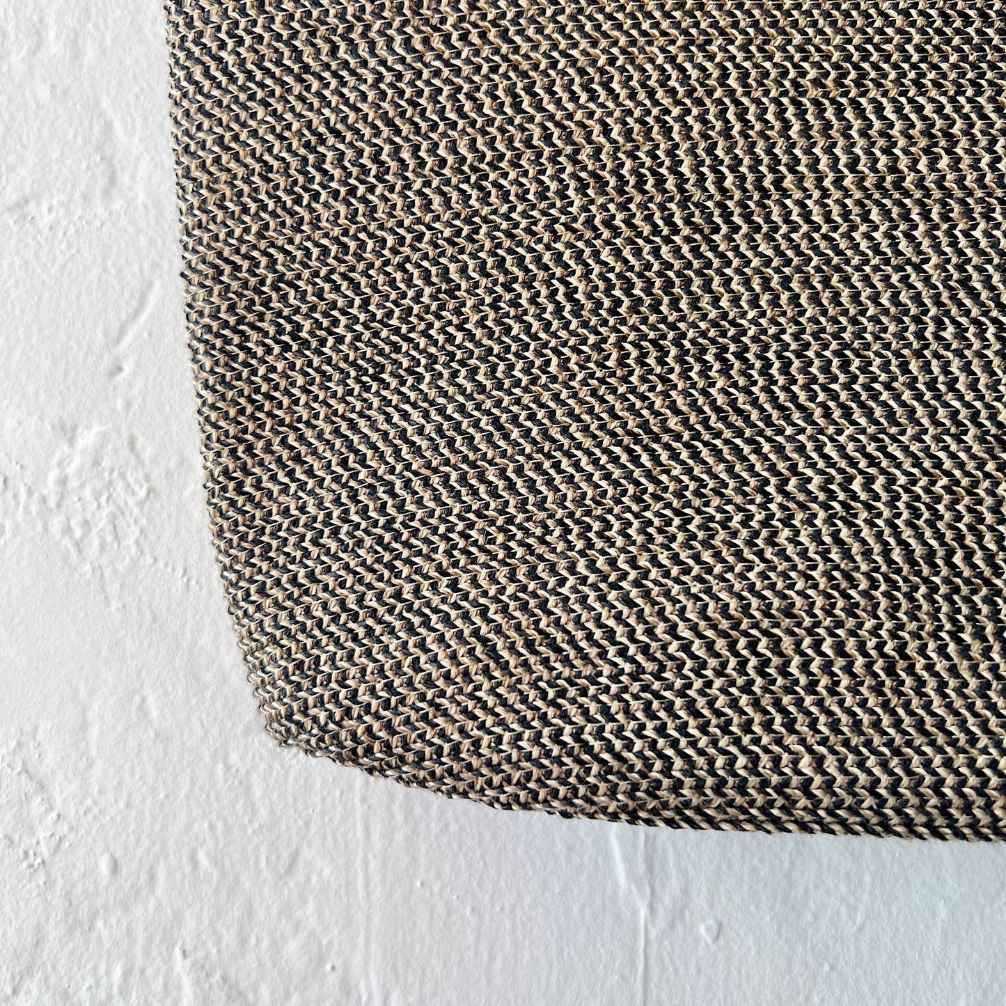 Handbag in Black Tweed