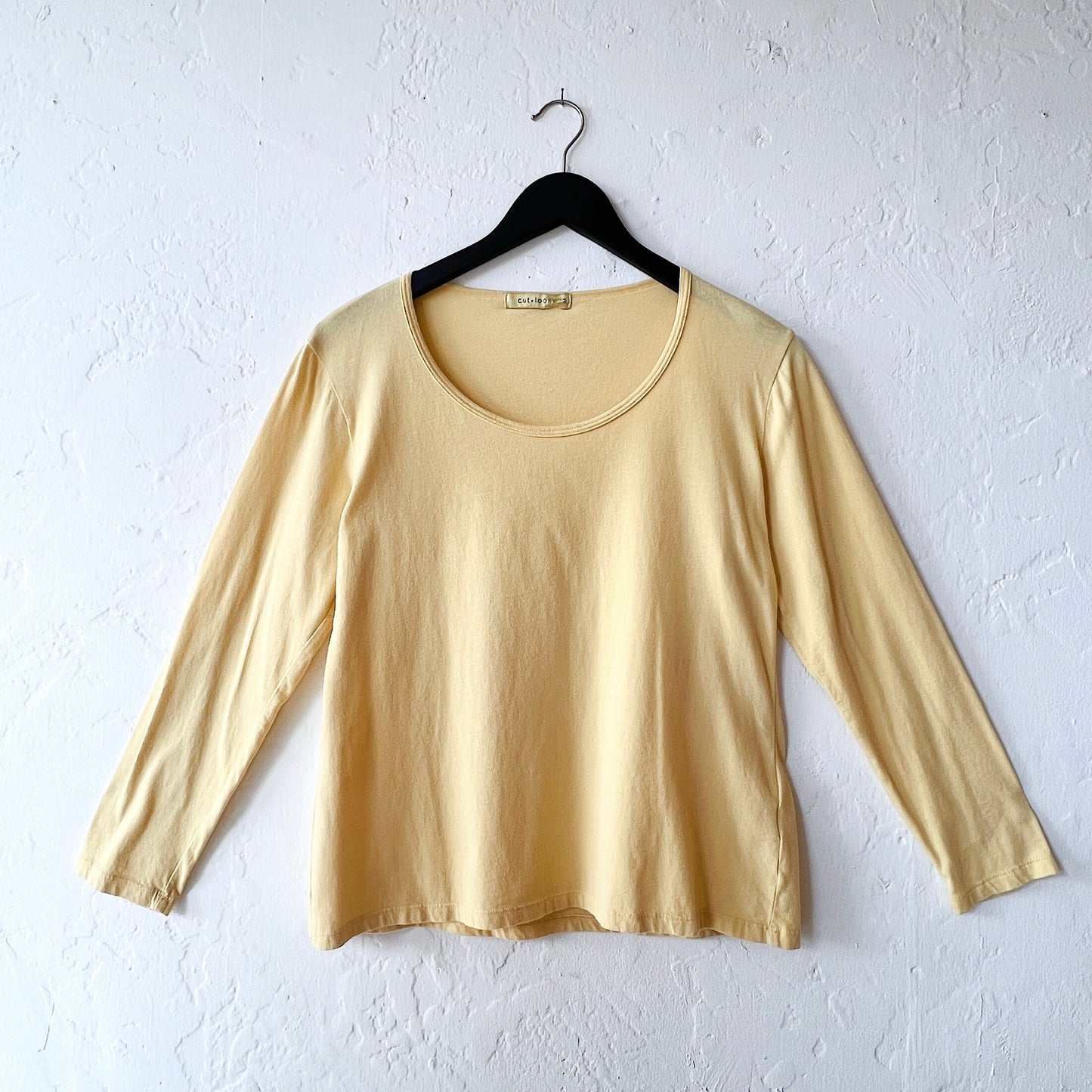 Cut Loose | 3/4 Sleeve Scoop Neck Tee in Gelato