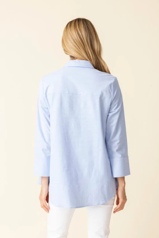 The "One" Shirt in Oxford Blue